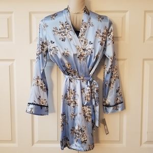 NWT APT 9 Satin Bathrobe